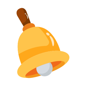 Handbell, Knell, Instrument, Noisemaker, Ringer icon