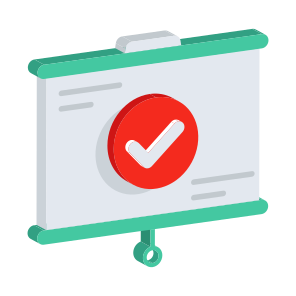 Lecture, Presentation, Class, Lesson, Board icon