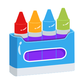 Pastels, Stationery, Pigment, Sticks, Crayons icon