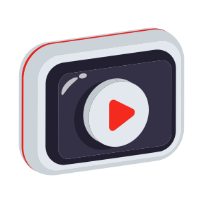 Player, Lesson, Lecture, Tutorial, Streaming icon