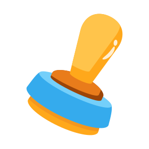 Stamp, Seal, Imprint, Tool, Approval icon
