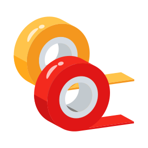 Tapes, Adhesive, Sticky, Crafting, Stationery icon