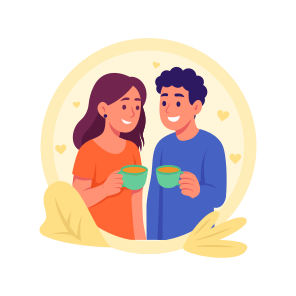 Coffee, Date, Romance, Love, Affection, icon