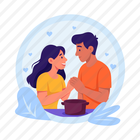 Cooking, Together, Romantic, Couple, Love, preview