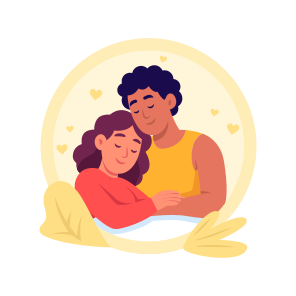 Couple, Romantic, Sleep, Love, Romance, icon