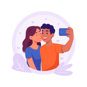 Couple, Selfie, Love, Romance, Relationship icon