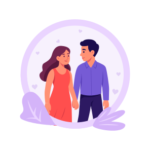 Couple, Walking, Relationship, Together, Romance, icon