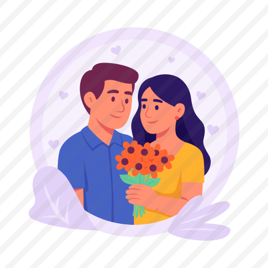 Flower, Gift, Love, Romance, Couple, preview