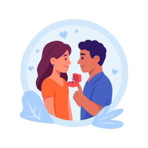 Proposal, Love, Romance, Affection, Bonding,,,,,,,,,,,, icon