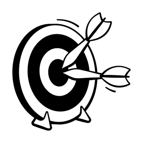 Dartboard, Target, Accuracy, Game, Fun icon