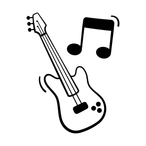 Electric, Guitar, Musical, Instrument, String icon
