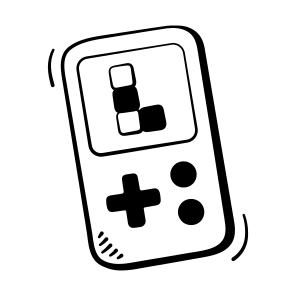 Gaming, Console, Handheld, Portable, Entertainment icon