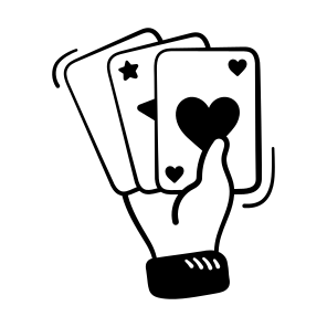 Playing, Cards, Casino, Poker, Gambling icon