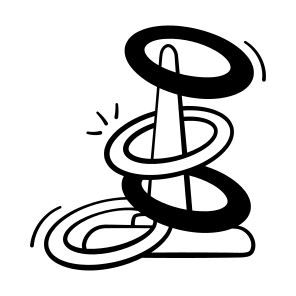 Ring, Toss, Game, Rings, Entertainment icon