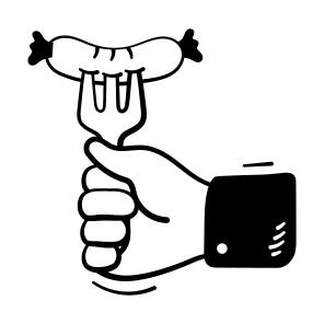 Sausage, Bbq, Grilled, Food, Breakfast icon