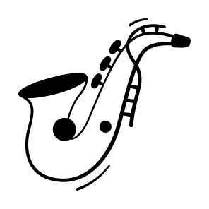 Saxophone, Music, Instrument, Brass, Musical icon