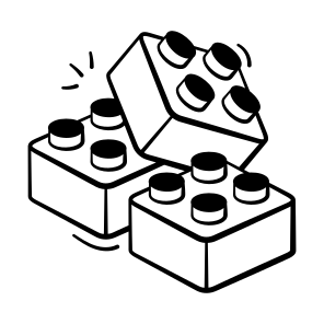 Toy, Blocks, Toddlers, Stacking, Play icon