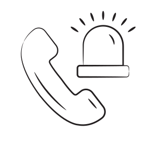 Call, Helpline, Hotline, Emergency, Phone icon