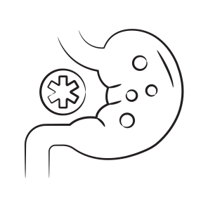Gastroenterology, Digestive, Stomach, Organ, Disease icon