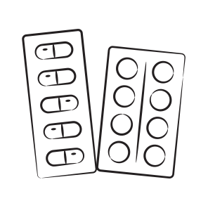 Medicine, Blister, Pills, Drugs, Tablets icon