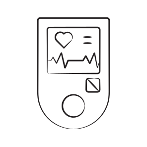 Oximeter, Monitor, Pulse, Heartbeat, Device icon