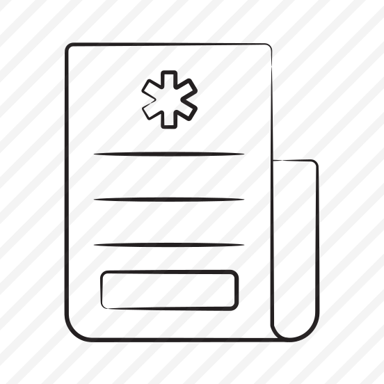 Prescription, Rx, Report, Medication, Invoice preview