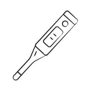 Thermometer, Thermostat, Device, Instrument, Checkup icon