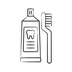 Toothpaste, Toothbrush, Hygiene, Oral, Tube icon