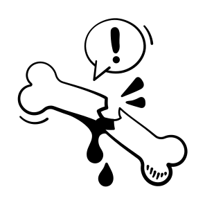 Bone, Fracture, Injury, Trauma, Orthopedic icon