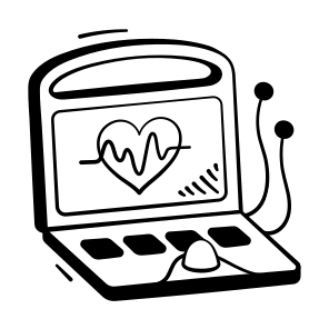 Defibrillator, Medical, Device, Healthcare, Electroshock icon