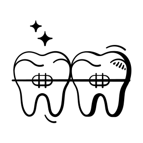 Dental, Braces, Teeth, Orthodontics, Health, icon