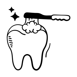 Dental, Healthcare, Medical, Dentistry, Cleaning icon