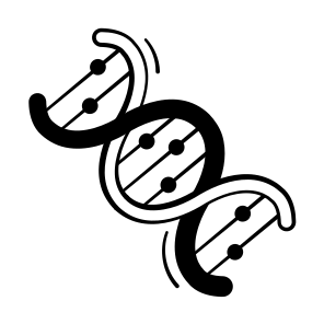 Dna, Double Helix, Genetics, Science icon