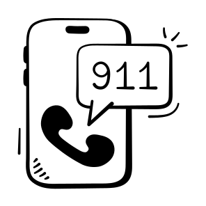 Emergency, Call, Healthcare, Rescue, Ambulance icon