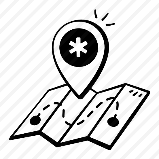 Healthcare, Location, Medical, Navigation, Destination preview