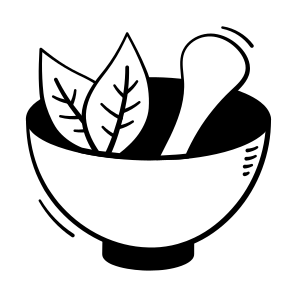 Herbal, Medicine, Mortar, Remedy, Healthcare icon