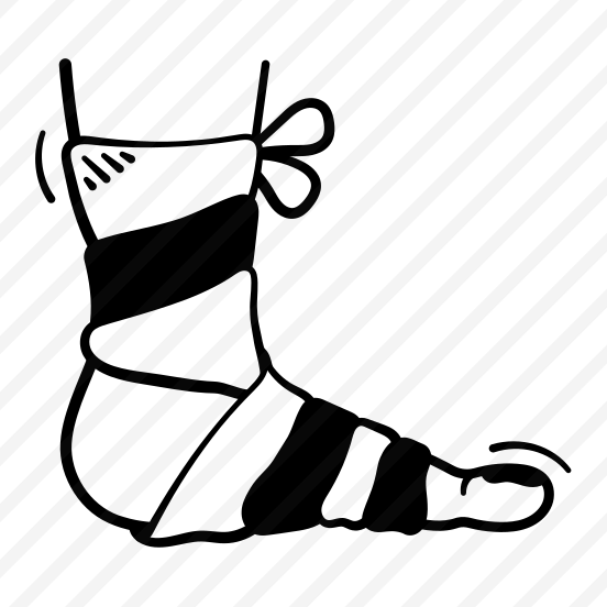 Injured, Food, Ankle, Bandage, Support, preview