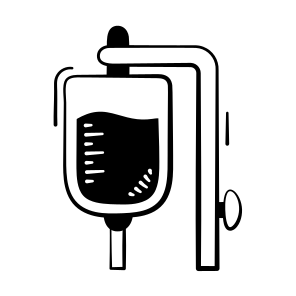 Iv, Intravenous, Drip, Medical, Healthcare icon