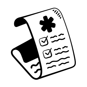 Medical, Healthcare, Checklist, Report, File icon