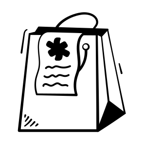 Medicine, Shopping, Prescription, Drugstore, Medical icon