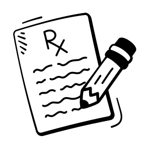 Prescription, Medicine, Healthcare, Doctor, Document icon