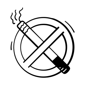 Smoking, Prohibition, Warning, Healthcare, Safety icon