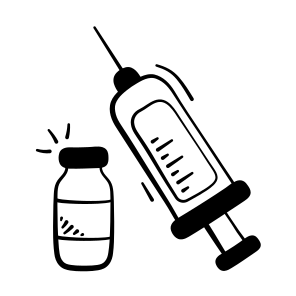 Vaccine, Immunization, Medical, Healthcare, Injection icon