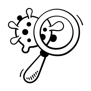 Virus, Detection, Microbiology, Research, Discovery, icon