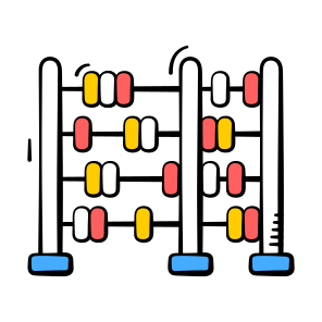 Abacus, Calculator, Counting, Frame, Totalizer icon