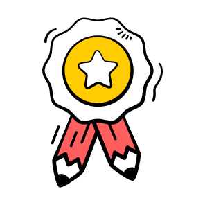 Academic, Achievement, Award, Medal, Badge icon