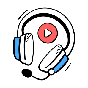 Audio, Lesson, Elearning, Virtual, Class icon