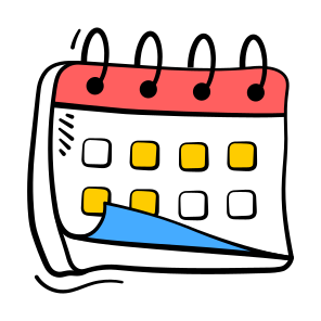Calendar, Academic, Schedule, Timetable, Almanac icon