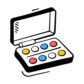 Color, Palette, Paint, Painting, Watercolor icon