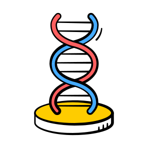 Dna, Genes, Genomes, Genetics, Biology icon